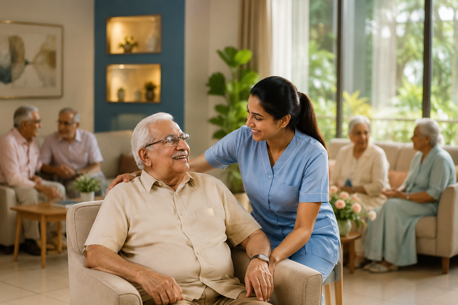 Assisted Living for Seniors Bangalore – Ashley Care Homes